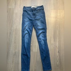 Hollister Jean legging high waisted skinny jeans